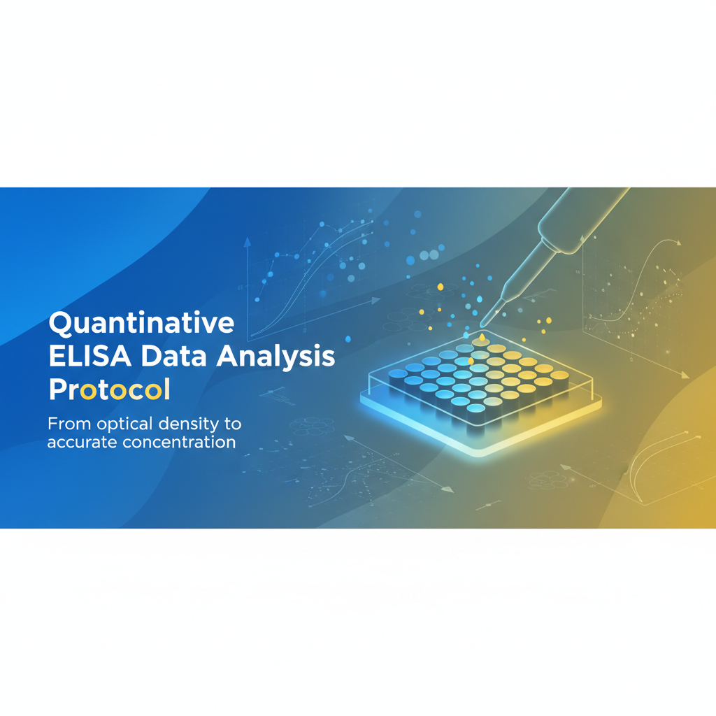 Quantitative ELISA Data Analysis Protocol